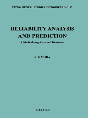 cover image of Reliability Analysis and Prediction